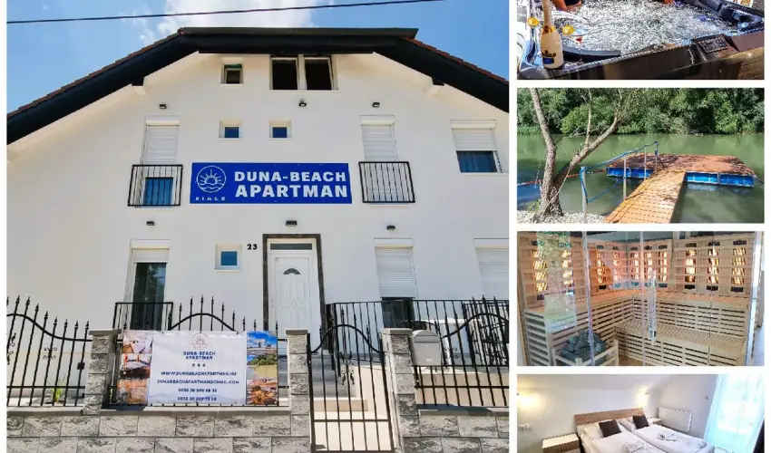 Duna-Beach Apartman Kimle - M�rcius 15. (min. 2 �j)