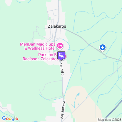 Hotel Forr�s Zalakaros a t�rk�pen