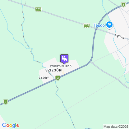 Hajnal Hotel a térképen