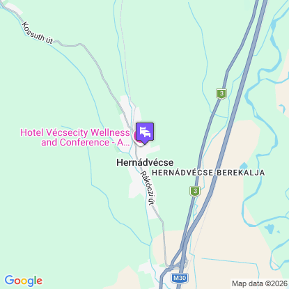 Hotel V�csecity a t�rk�pen