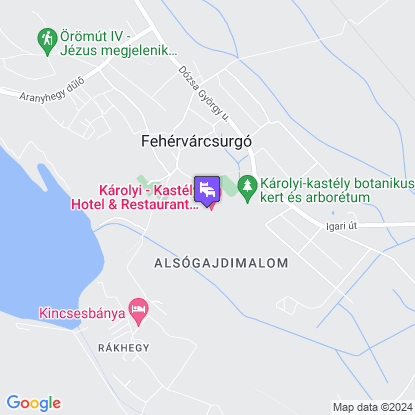 K�rolyi Kast�ly Hotel & Restaurant  a t�rk�pen