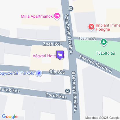 V�gv�ri Hotel Eger a t�rk�pen