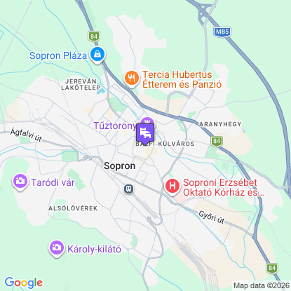 Palatinus Hotel a t�rk�pen