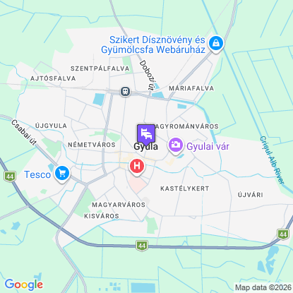 Wellness Hotel Gyula a t�rk�pen